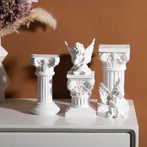 Statua della Dea della Libertà in Resina Stile Nordico, Portacandele, Modello per Finestre, Mini Accessori per Set Fotografici, Decorazioni Delicate - Product Image 2