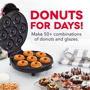 Mini <span class=keywords><strong>Machine</strong></span> à Donuts pour Goûters d'Enfants | Appareil à 7 Beignets - Product Image 4