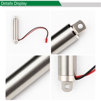 Mini actionneur linéaire à courant continu 12V, course électrique 10mm/50mm/100mm, vitesse 8mm/s, faible bruit, étanche à l'intérieur, pour voiture et maison intelligente