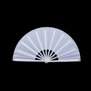 Ventilateur pliable personnalisé 27cm & 32cm Sublimation Clacker blanc pour cadeaux promotionnels et d'affaires - Product Image 6