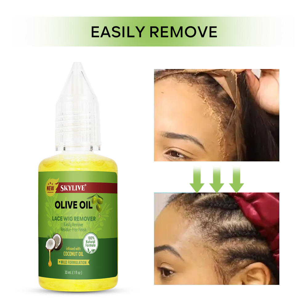 Dissolvant de perruque de dentelle