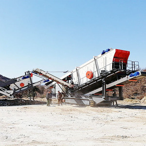 Large Capacity Linear Mobile <b>Aggregate</b> Gravel Screening Equipment Crawler Vibrating Screen with Gear and Motor for Ore - Product Image 5