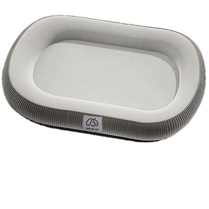 Oval <b>Pet</b> Bed For Dogs Small Medium Size Washable Polyester Fiber Four Seasons Use <b>Sofa</b> Cushion Cat Bed - Product Image 1