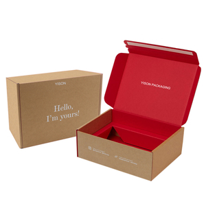 Customised Ecommerce Quick Self Seal Postal Zipper Packaging Mailer Boxes Adhesive Tear Strips Airplane Shipping Boxes