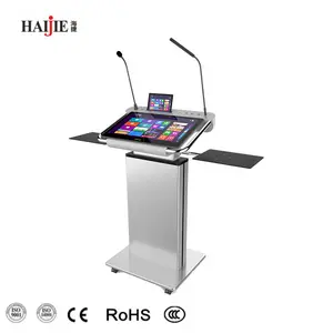 Educational Supplies Classroom Standing Multimedia Lectern Digital Smart Podium