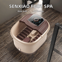 Masseur de pieds à infrarouge par atomisation ultrasonique Senxiao SENX-6 avec massage profond pour les pieds, les jambes, les mollets et les chevilles