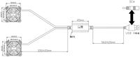 SCFD40102 knalpot USB Mini kipas angin tak terbatas 40mm DC 5V tenang untuk AC lemari elektronik VR kotak gir TV Raspberry Pi-OEM sekrup bola