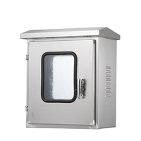 Boîte de jonction de commande d'enclos électrique pour éclairage public extérieur, boîte en aluminium étanche 220/380V