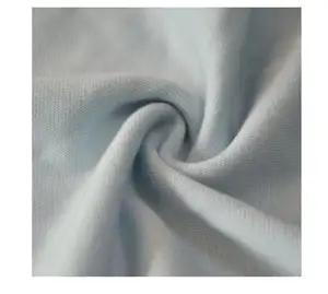 Nhà Sản Xuất 32S 150Gsm TC Poly Dệt Kim 35 Cotton 65 Polyester Duy Nhất Jersey Vải Cho Áo Thun
