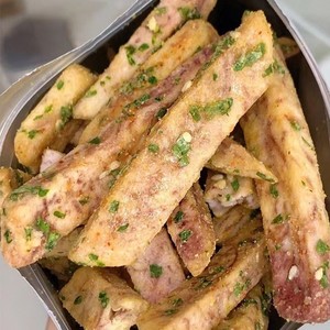 Snack Cinesi Salutari: Bastoncini di Taro al Gusto di Alghe, Fritti Sottovuoto a Bassa Temperatura - Product Image 5