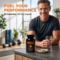 Capsules de Maca Noire à Marque Blanche Personnalisées pour la Santé Reproductive des Hommes Adultes – Soutien Personnalisé