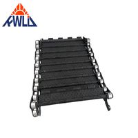 Systèmes de convoyeurs à bande en acier inoxydable sur mesure à charnières, vitesse réglable, conception durable pour une manutention efficace des copeaux de ferraille