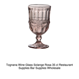 Verre à vin Solange Rosa 35 cl H 14,5 cm Ø 8 cm Tognana - Product Image 2