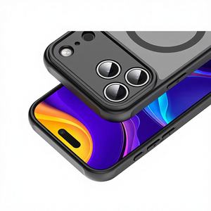 Funda Protectora para Teléfono IPhone17 Air Pro, Diseño Blindado Resistente a Impactos, TPU+PC, Acabado Mate Sedoso, Magnética - Product Image 1