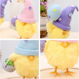 Venta caliente lindo huevo de Pascua pollo muñeca decoración Instagramable regalo para niños para graduación y vacaciones de Pascua - Product Image 5