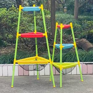 ชุดเกมโยนหอคอยของเล่นเป้าหมายสำหรับเด็กลานกลางแจ้ง - Product Image 3