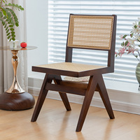 Chaise de salle à manger en bois massif, chaise de salle à manger en bois pour hôtel, restaurant, balcon, maison