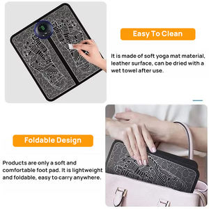 Matras Pijat Kaki Berkualitas Tinggi Tersedia, Mesin Pijat Getar Elektrik, Pijat Kaki Elektronik dengan Pulsa Getar EMS - Product Image 3