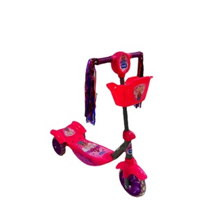 สกู๊ตเตอร์เด็ก สีเขียวมรกต 3 ล้อ พร้อมตะกร้า สำหรับเด็กอายุ 1-3 ปี - Product Image 5