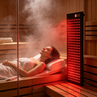 Panneau de luminothérapie infrarouge étanche pour sauna, 630nm 660nm 810nm 830nm 850nm 940nm 1060nm, pour usage commercial