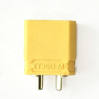 Conector XT30 a prueba de agua de fábrica, macho y hembra, XT30-F, enchufe eléctrico chapado en oro XT30-M para paquetes de baterías