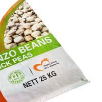 Sacs d'emballage pour graines agricoles, haricots, lentilles, 25 kg de pois chiches, sacs d'emballage de 50 kg de soja, sacs tissés en PP à vendre