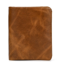 Dompet pria lipat dua RFID, kulit, dompet pria lipat dua, dompet desainer koin ramping, dompet kartu kredit