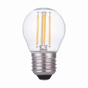 無料サンプル4W6WLEDフィラメントランプウォームホワイトE27E14シャンデリア用装飾LED電球