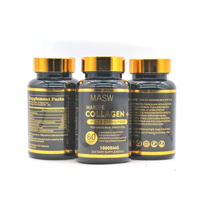 OEMカスタマイズマリンコラージェンドリンクフィッシュコラーゲンペプチドカプセルスキンホワイトニンググローイングヘアネイルサプリメント - Product Image 3