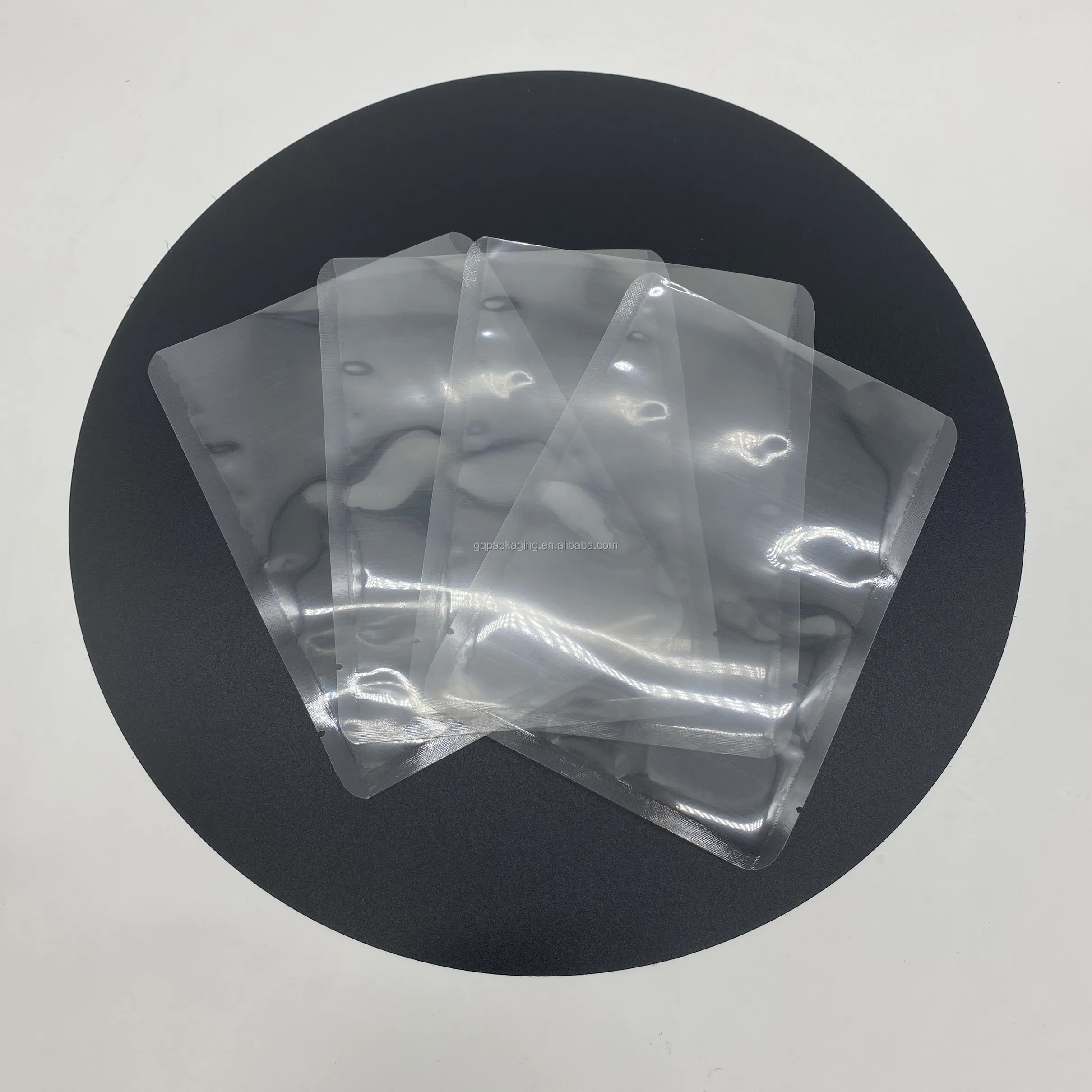 Aluminium Oxide Alo Retort Vacuüm Voedsel Zak Verpakking 3 Side Seal Nylon Pouch Transparante Plastic Voedsel Pouch Bevroren Voedsel Verpakking