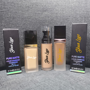 Factory Price <strong>Cosmetics</strong> Create Your Own <strong>Brand</strong> Vegan Makeup Private Label 5 Colors Liquid Foundation - Product Image 4