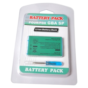 Batteria Ricaricabile agli Ioni di Litio 850mAh 3.7V Sostitutiva per Game Boy Advance SP - Product Image 2