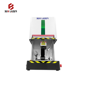 Bảo vệ kèm theo an toàn bảo vệ màu xanh lá cây 20W 50W 100W jpt kim loại đồ trang sức vàng sợi <span class=keywords><strong>Laser</strong></span> sâu Khắc Máy cắt - Product Image 1