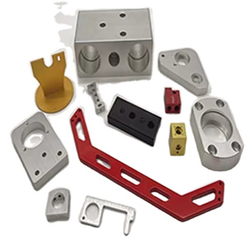 Vibrant Anodized CNC Machined Mini Components