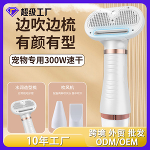 <b>Pet</b> Grooming Comb Hair Dryer All In One For Dogs Cats With Charge Power 220V 110V EU US Plug - Product Image 3