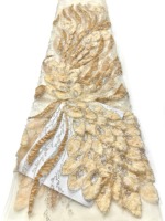 Tissu à paillettes vertes en cristal pour femmes