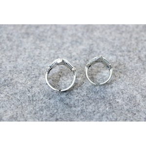 Anillos <span class=keywords><strong>de</strong></span> plata <span class=keywords><strong>de</strong></span> ley 925 ajustables estilo punk con estrella tailandesa vintage chic para hombre y mujer, conjunto <span class=keywords><strong>de</strong></span> anillos <span class=keywords><strong>de</strong></span> moda para parejas. - Product Image 2