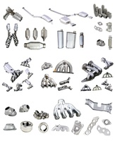Fabricant Prix de gros Tuning du système d'échappement Convertisseur catalytique pour Peugeot Catalyseur céramique d'échappement