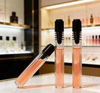 1ml 2ml 3ml Botol Kaca Transparan Mini untuk Sampel Parfum, Botol Tester Parfum Kecil
