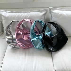 Sac à main tendance en cuir PU brillant couleur bonbon, nouveau design, haute qualité, sac à main sous le bras - Product Image 1