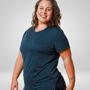 Wholesale Custom High Quality Yoga Sports Front Logo Crew Neck Quick Dry Warm <b>Skinny</b> <b>Fit</b> XXXL Winter Plus Size Adults Women's - Product Image 3