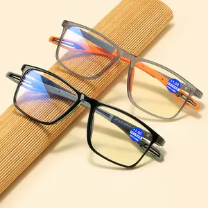 2023 Модные мужские и женские очки для дальнозоркости с защитой от синего света, оптические очки с оправой, очки для чтения TR90 от 0 до + 4,0