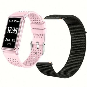 Pulsera Inteligente B11 Ultrafina de 0.96 Pulgadas con Pantalla OLED, Monitor de Actividad Física, Frecuencia Cardíaca, Oxígeno en Sangre y Sueño, para Hombres y Mujeres - Product Image 2
