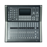 Thinuna MX-D24 II Profesyonel 24 Kanallı Dijital Mikser, 100mm Motorlu Fader'lar, 7 inç Dokunmatik Ekran ve 32-bit DSP ile