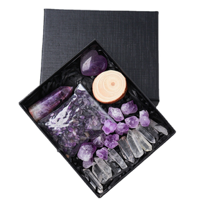 Collection de fleurs dentaires, 1 pièce, <span class=keywords><strong>quartz</strong></span> améthyste <span class=keywords><strong>rose</strong></span> de guérison, pierre brute en cristal naturel, colonne rugueuse, kit cadeau - Product Image 4