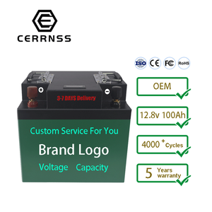 แบตเตอรี่ลิเธียมไอออน Lifepo4 12v 100ah แบบ Deep Cycle สำหรับรถบ้าน/ระบบโซลาร์เซลล์/เรือยอชท์/รถกอล์ฟ/รถยนต์ - Product Image 1