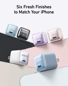 Chargeur Anker 511 Nano Pro 20W USB C à charge rapide, technologie de sécurité ActiveShield, adaptateur secteur compact pour <span class=keywords><strong>iPhone</strong></span> iPad - Product Image 4