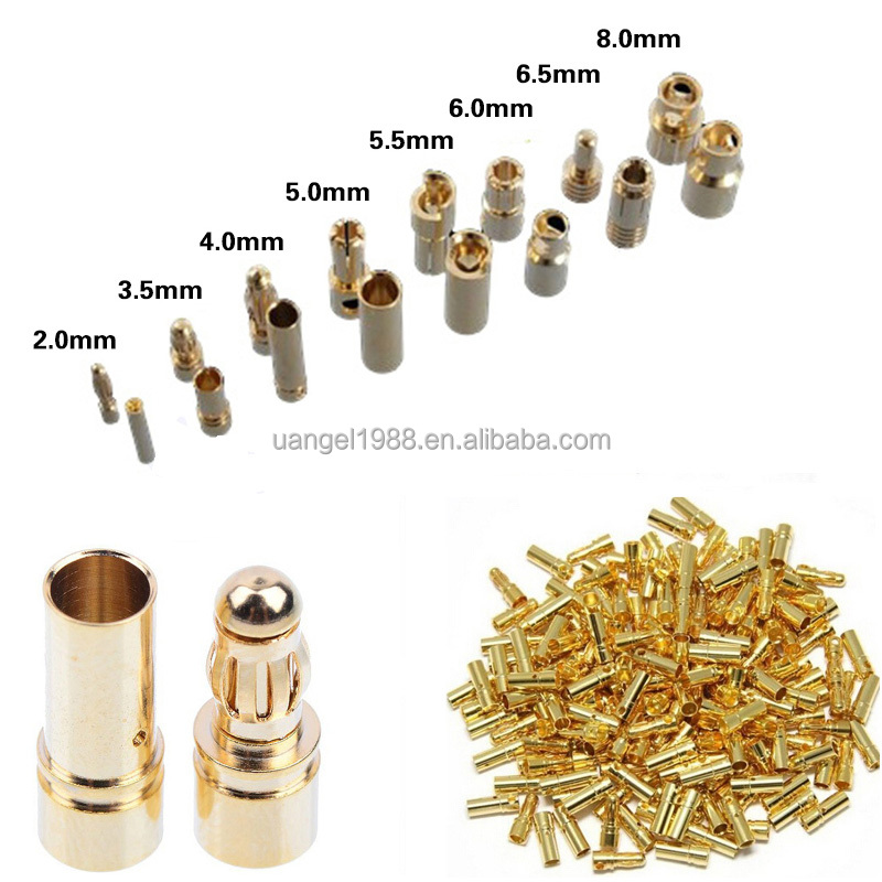 HobbyPark 3.5mm Bullet Connector Extension Leads (3-Pack) – For Brushless Motor & ESC, 14 AWG Silicone Wire - View #2