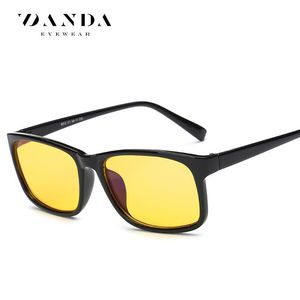 DANDA Anti Blue Light Glasses Rectangle <b>Black</b> <b>Frame</b> PC Lenses Sporty Style H8012 Eye Protection - Product Image 4
