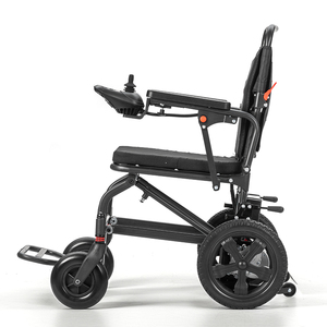 Silla de Ruedas Eléctrica Plegable Ligera con Marco de Acero al Carbono, Alcance de 15 km, <span class=keywords><strong>Precio</strong></span> Económico, para Personas Mayores - Product Image 5